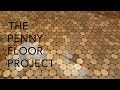 UK Penny Floor Project | Using 27,000 1 penny coins and creating a copper penny floor. UK Penny Floor Project | Using 27,000 1 penny coins and creating a copper penny floor.
