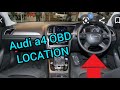 Audi A4 OBD location
