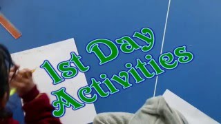 1st Day Activities (Maths Week 2015)