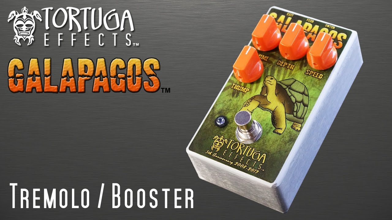 TORTUGA EFFECTS GALAPAGOS ギターエフェクター Tortuga Effects: Galapagos - YouTube