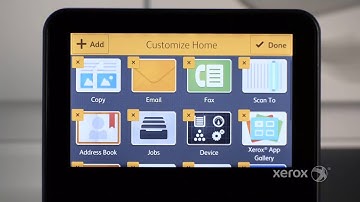Xerox® VersaLink® Controller Customizing the Home Screen