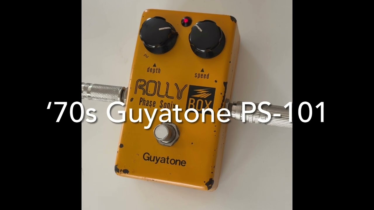 70s Guyatone Rolly Box PS-101 Phase Sonix - YouTube