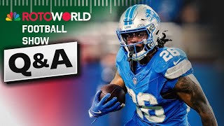 NFL Fantasy Football Q&A with Denny Carter (11/8/24) | Rotoworld Football Show | NBC Sports