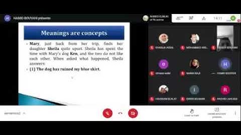 S6: Semantics and Pragmatics ( Word Meaning )