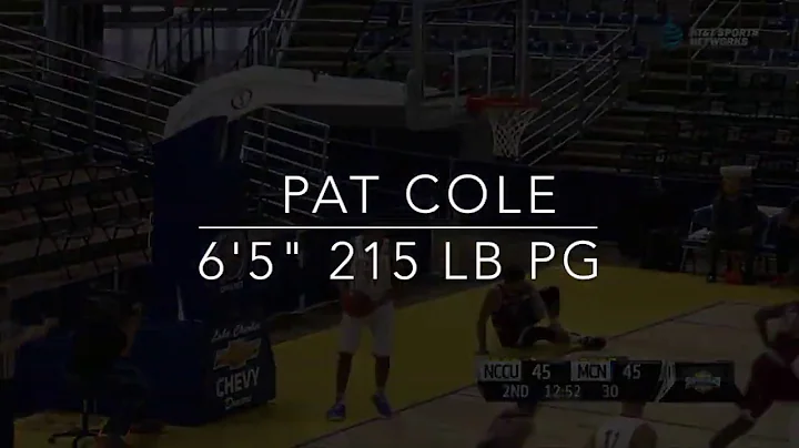 PAT COLE SENIOR YEAR