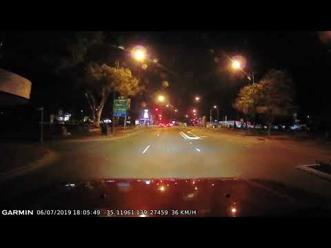 Garmin Dash Cam 46 Video Sample - Night