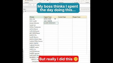 Excel: Tips, Tricks, and Formulas for Efficient Data Manipulation !!
