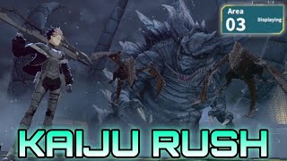 Kaiju Rush Area 3 (Torrential Onslaught) Very Hard | Kaiju No. 8 The Game screenshot 2