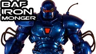 Iron Man Marvel Legends Baf Iron Monger Figure Review