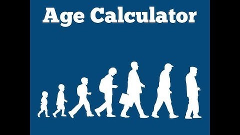 How to check your age calculation online || Best age calculator app