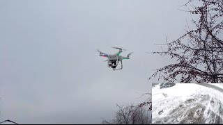 Drone Fail: First time Flight Crash destroying DJI Phantom 2 with GoPro