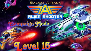 Galaxy Attack Alien Shooter (Campaign Mode) Level 15 By Celarosh Gaming