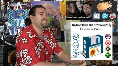 Animator Vs. Animation - Kickstarter Card Game Review