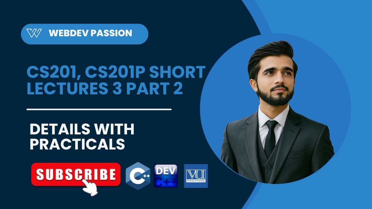 Cs201 CS201 Lecture 3 Part 2 Explained | Midterm Prep | Introduction to ...