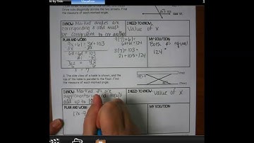 Applying Angle Relationships