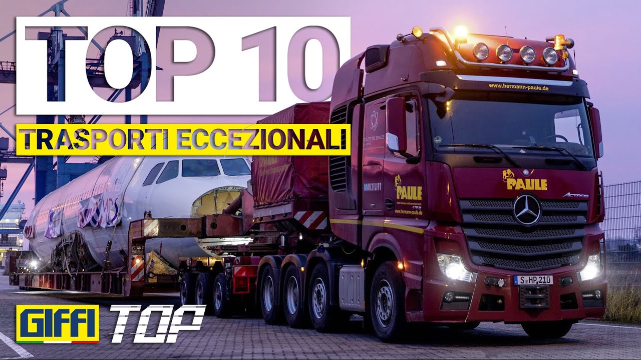 GIFFI TOP 5 | TOP 10 Aziende di Trasporti Eccezionali in Italia