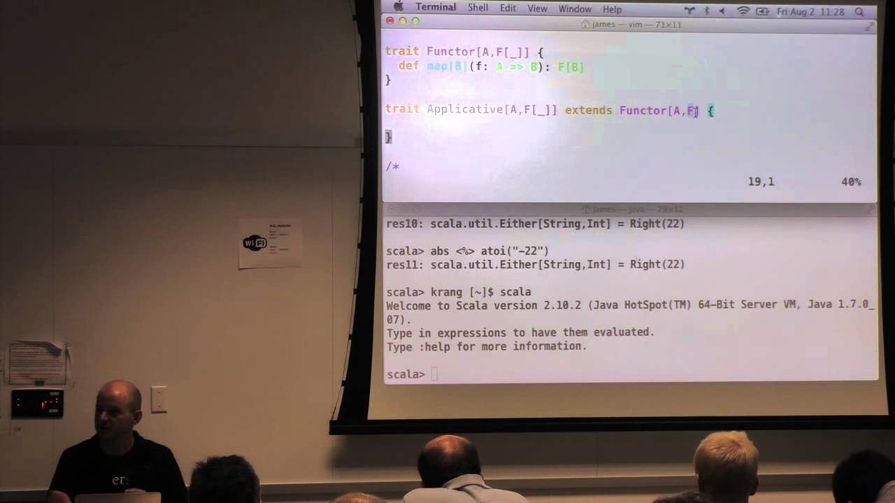 funconf 2013, James Earl Douglas: Hands-on Category Theory