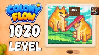 Colony flow Level 1020 Walkthrough Solution