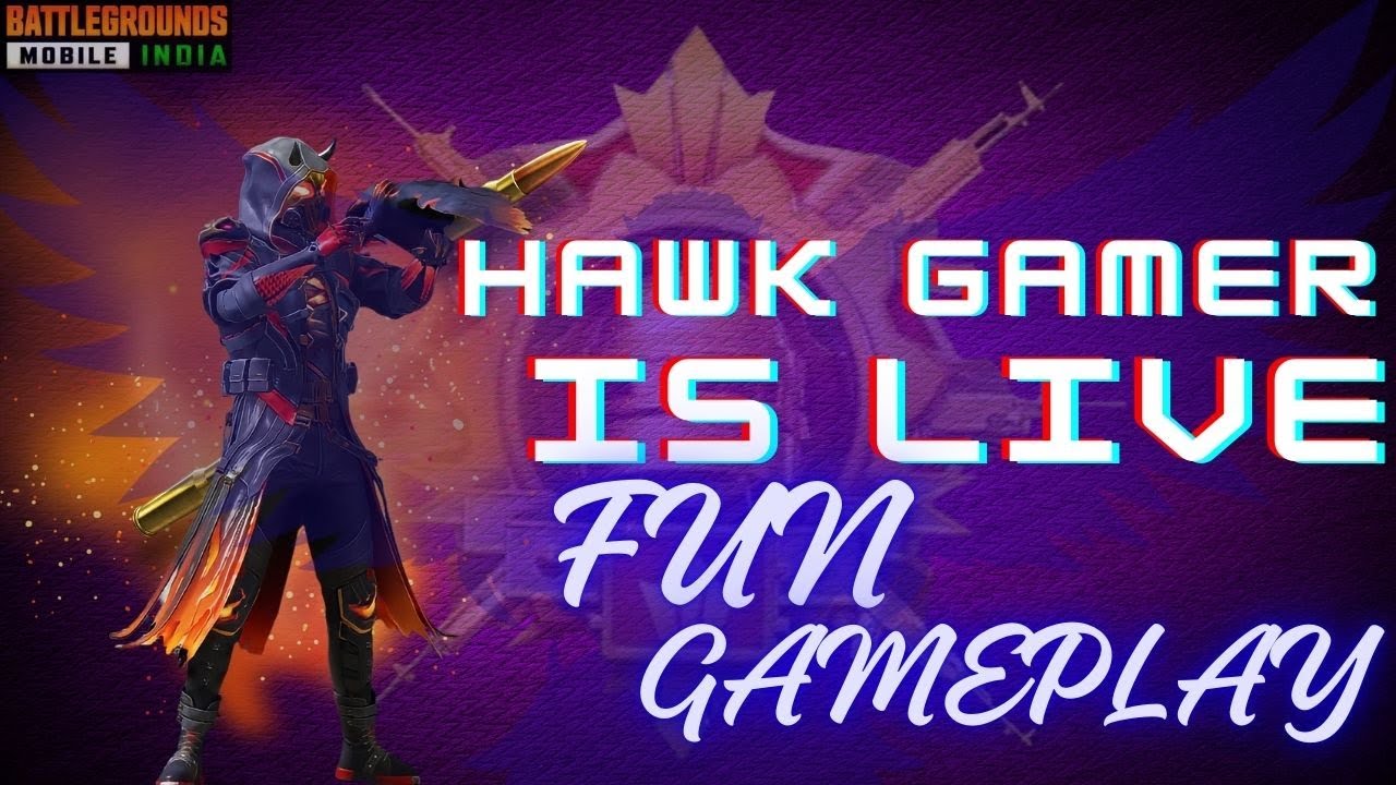 HAWK GAMER IS LIVE |BGMI BOT PLAYER| BGMI LIVE | FUNGAMEPLAY #bgmi# ...