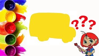 Famous What Is It? It Is a SCHOOL BUS Coloring pages | Drawing for Kids, Toddlers Profile