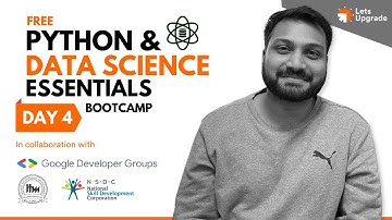 Day 4 | Pandas | Free Python & Data Science Essentials Bootcamp (5 Days)
