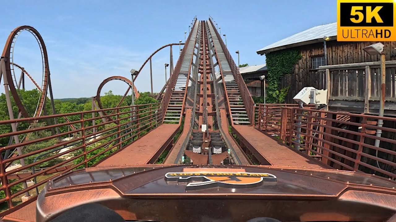Wildfire POV 5K High Elevation B&M Looper Silver Dollar City Branson, MO