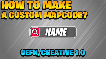 HOW TO MAKE A CUSTOM MAPCODE IN UEFN/CREATIVE 1.0 (2025) EASY TUTORIAL