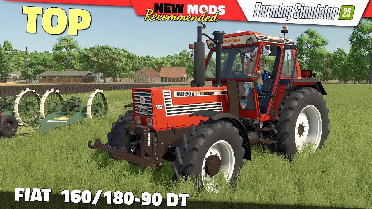 FS25 | FIAT 160/180-90 DT Series [UPDATE] - Farming Simulator 25 Mods Review QHD