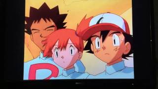 Pokémon Indigo League - Ash and Friends with Duplica imitate the Team Rocket motto
