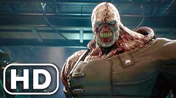 NEMESIS Vs Spider-Man, Chris Redfield, Frank West​​ Fight Scene Cinematic - Marvel vs Capcom