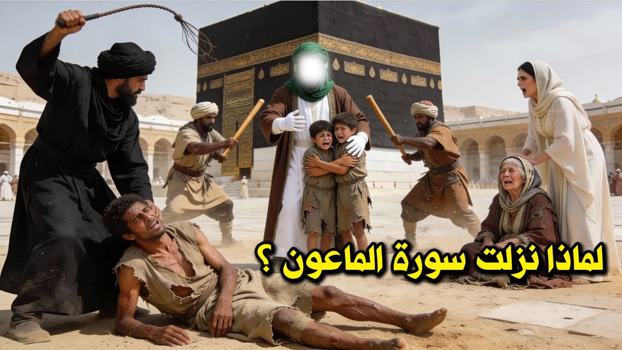 لماذا نزلت سورة الماعون ؟ وما هي قصتها العجيبة ؟ قصة تسمعها لأول مرة !!