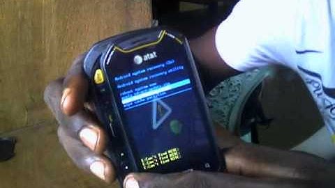 how to hard reset at&t pantech cross-over phone