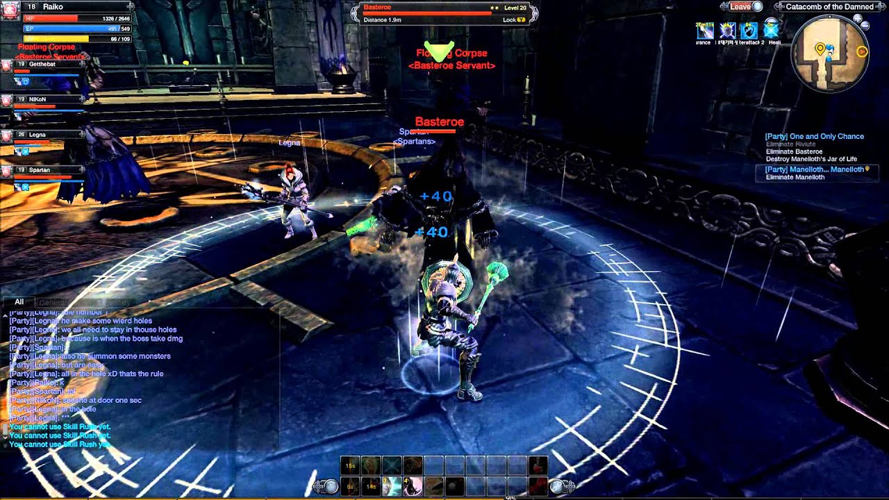 [HD]RaiderZ CBT - Catacombs Basteroe