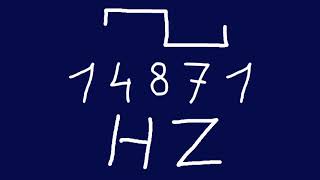 14871 hz square