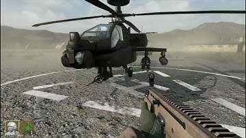ArmA 2: Attack Helicopter first flight [HD] Very High Settings