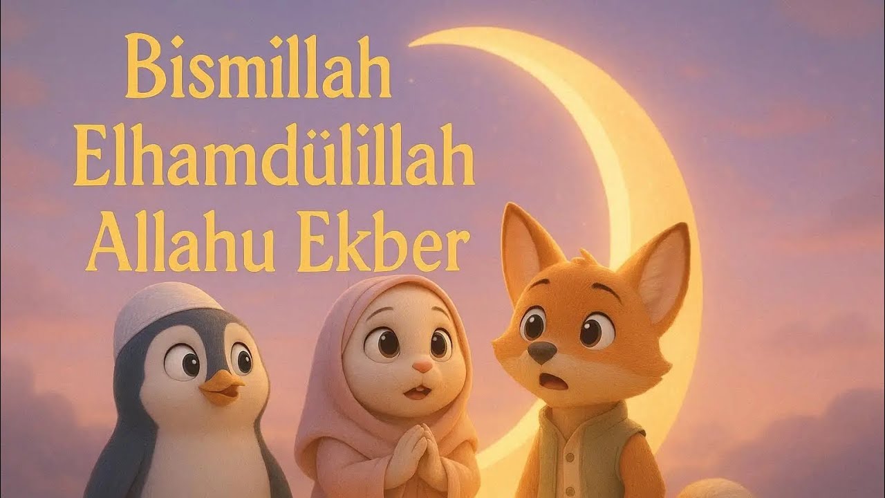 Bismillah – Elhamdülillah – Allahu Ekber - La İlahe İllallah | Çocuk İlahileri 2025