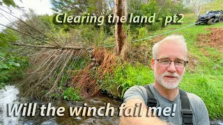 Clearing the land pt2  |  Riparian vegetation & winch work