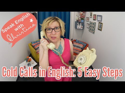 英語を母国語としない人のための5つのコールドコールのヒント|英語を習う