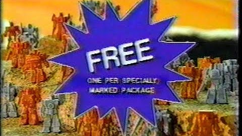 Transformers G1 Technobots and Terrorcons Decoy Version Commercial