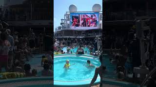 Carnival Jubilee Sailaway party #carnivalcruise #sailawayparty #jubilee #carnival