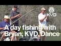 KVD, Luke Bryan & Bill Dance — one day fishing
