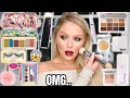 FULL FACE OF NEW VIRAL OVERHYPED MAKEUP TESTED | FULL FACE FIRST IMPRESSIONS