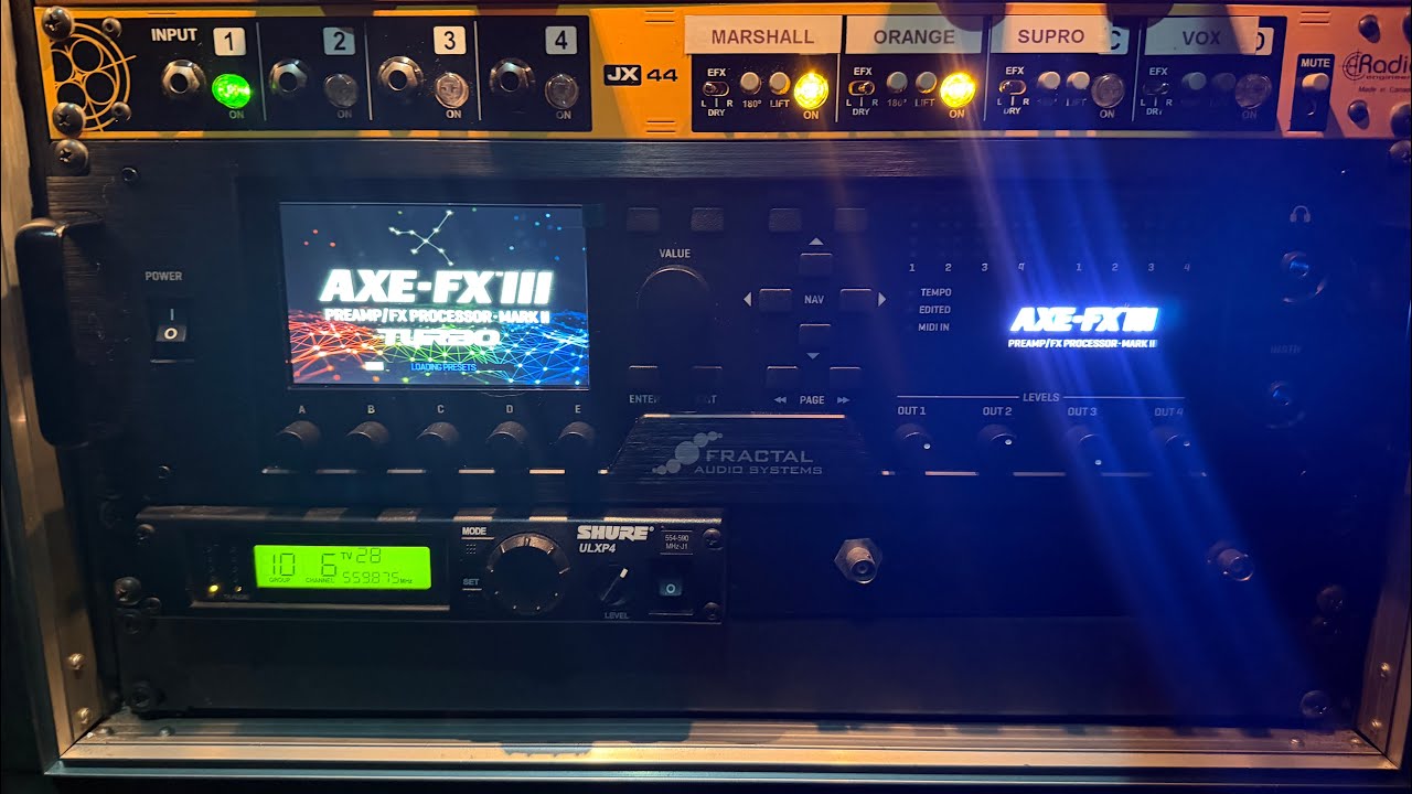 Fractal Rig Setup Unveiling My AMAZING New Fractal Audio Axe FX III Rig Setup! - YouTube
