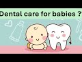How to care for a baby mouth? #babyteeth #oralcare #dentaleducation