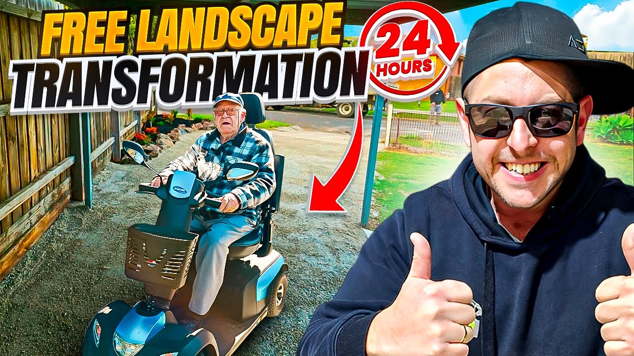 Garden Makeover: BEFORE and AFTER Transformation | Garden Tour  (Disabled Man SHOCKED!)