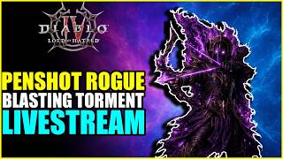 Diablo 4 | T12 Penshot ROGUE Is Melting Everything! Pit 100 Blasting! (Penshot Rogue Build Guide)