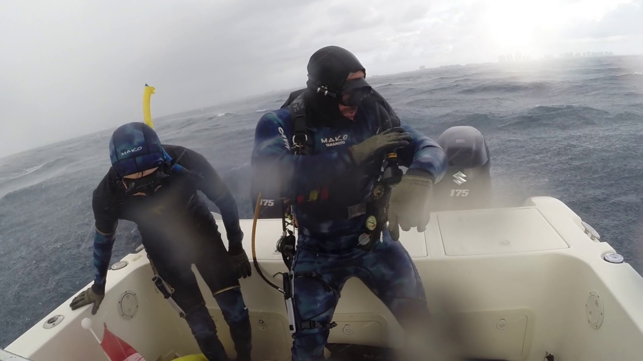 scuba in a storm 11516 YouTube