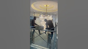 How to install a chandelier #interiordesign #chandelier #light