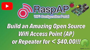 RaspAP, a free, open source, inexpensive way to create a wireless access point or repeater!