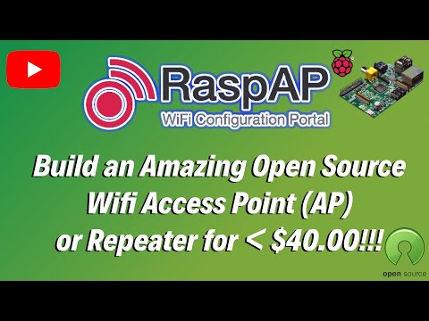 RaspAP, a free, open source, inexpensive way to create a wireless access point or repeater!